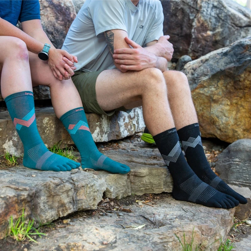 Injinji Zehensocken Marathon - Premium Laufsocken mit 5 Zehen für Langstreckenläufer