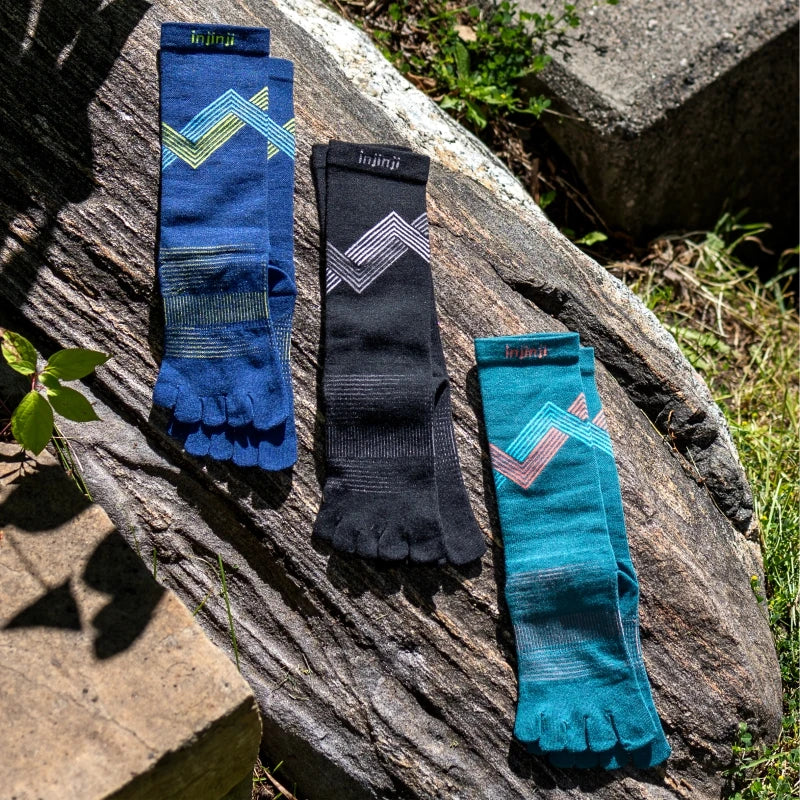 Injinji Zehensocken Marathon - Premium Laufsocken mit 5 Zehen für Langstreckenläufer