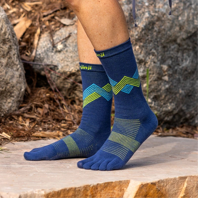 Injinji Zehensocken Marathon - Premium Laufsocken mit 5 Zehen für Langstreckenläufer