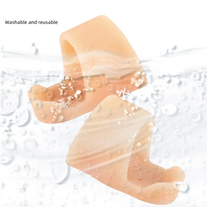 Hallux Valgus Schutz Silikon - Zehengerade-Richter & Ballenzeh Polster (1 Paar)