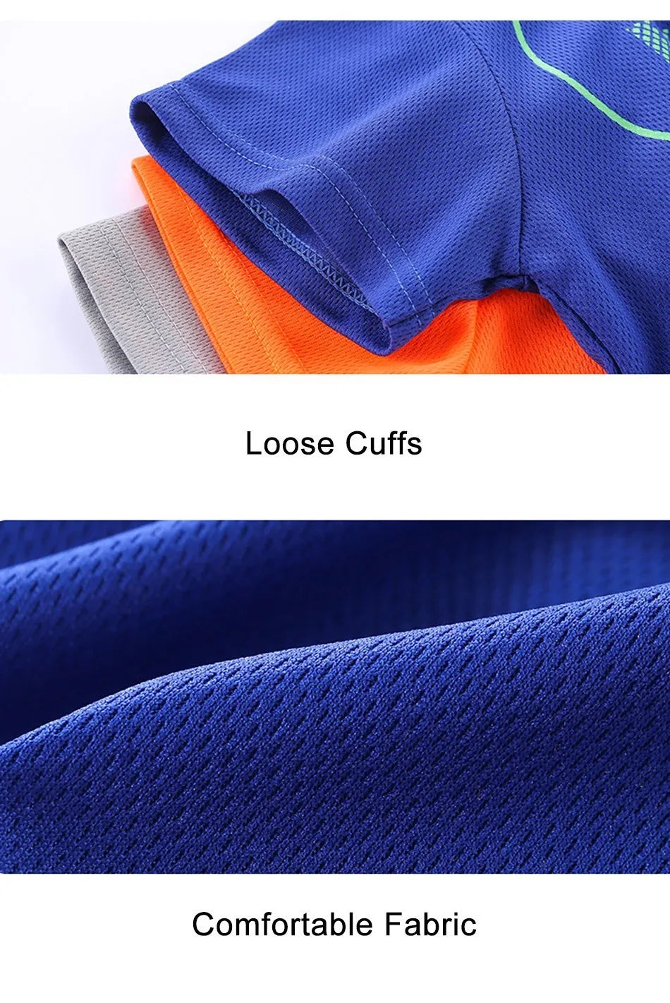 Kinder Fußball Sportset - Schnelltrocknendes Sommer Outfit Unisex 1-12 Jahre