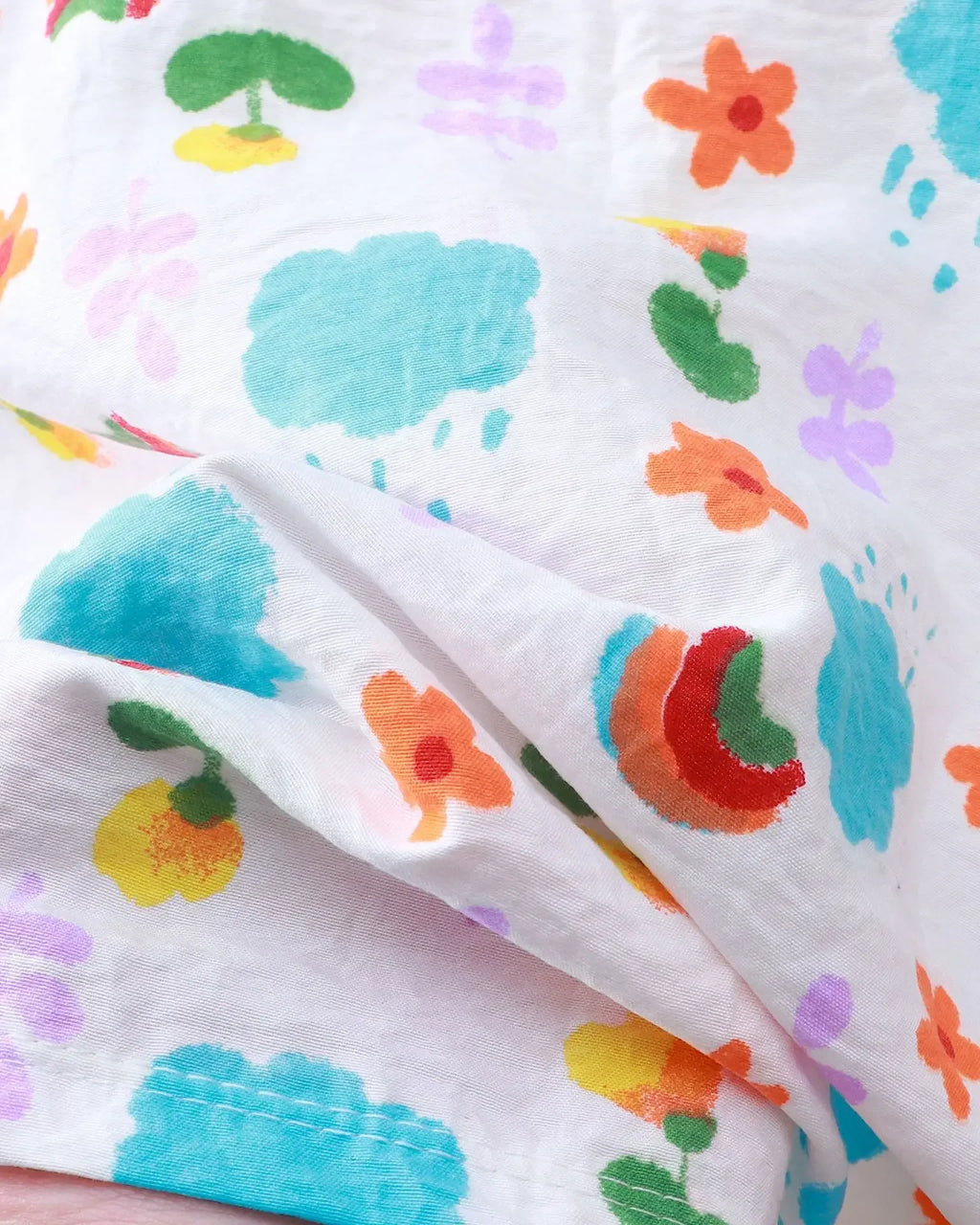 Kinder Sommer-Set Unisex - T-Shirt & Shorts mit Cartoon-Motiv