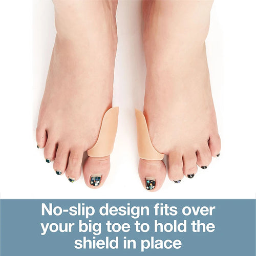 Ballenzeh Gel-Schutz - 2/4 Stück Hallux Valgus Polster für Schmerzlinderung (Pexmen)